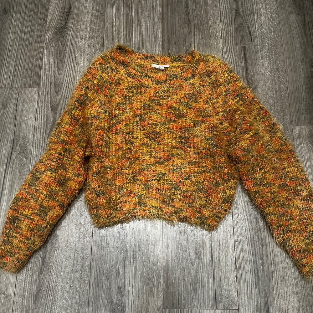 Yellow Chelsea & Violet Baggy Sweater